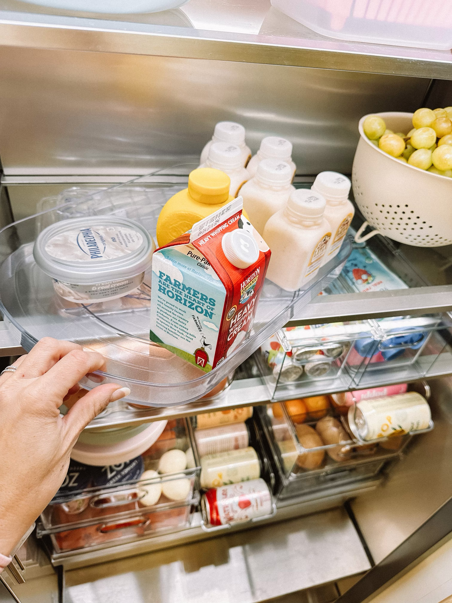 fridge organization hacks casey wiegand
