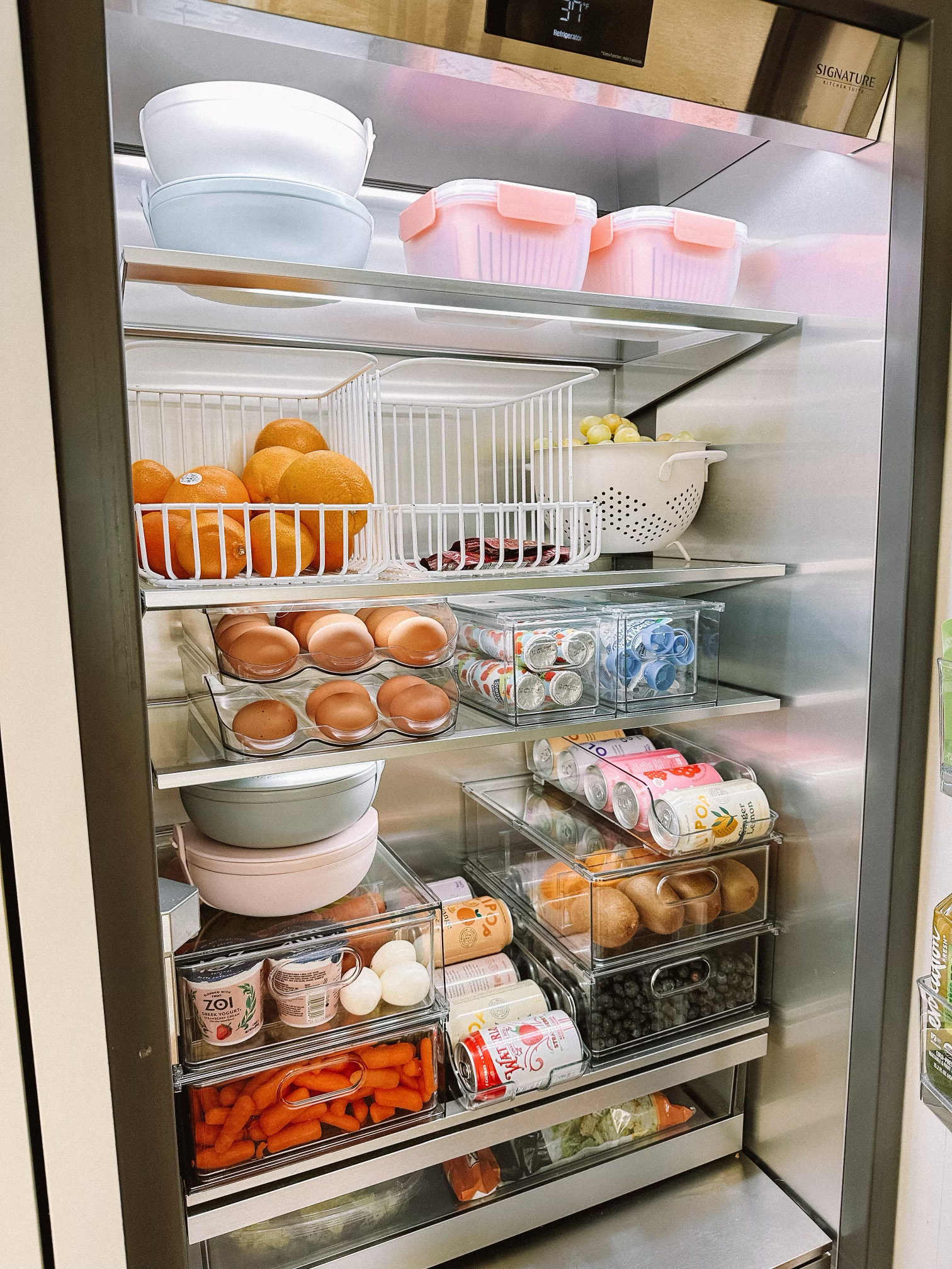 fridge organization ideas