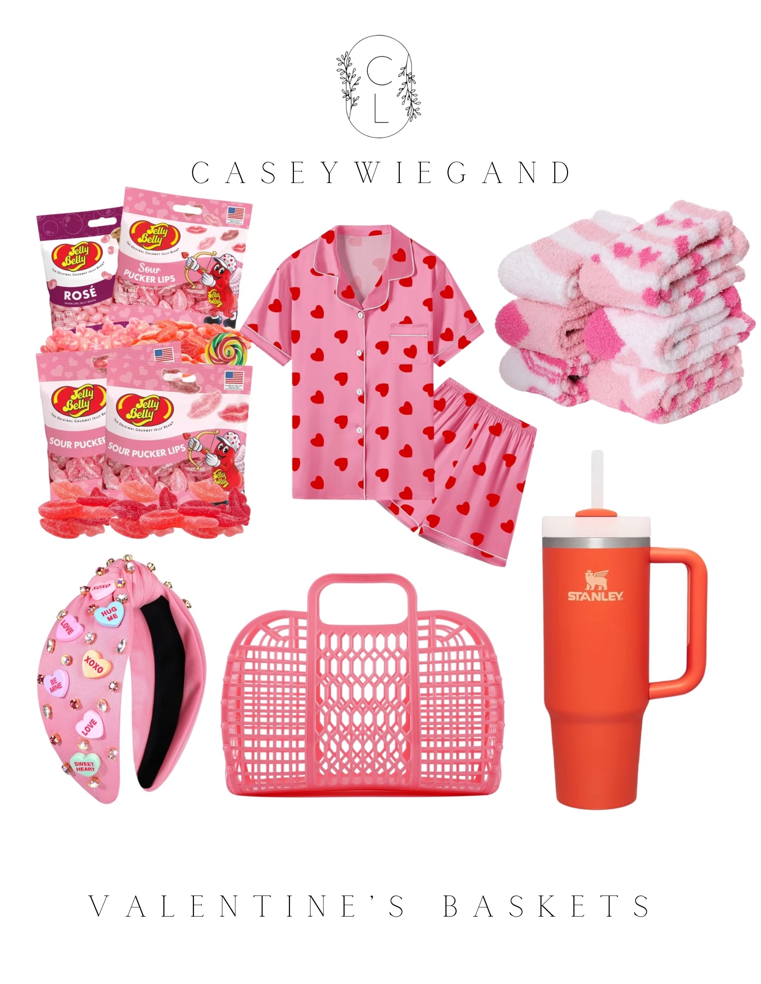 valentines baskets amazon