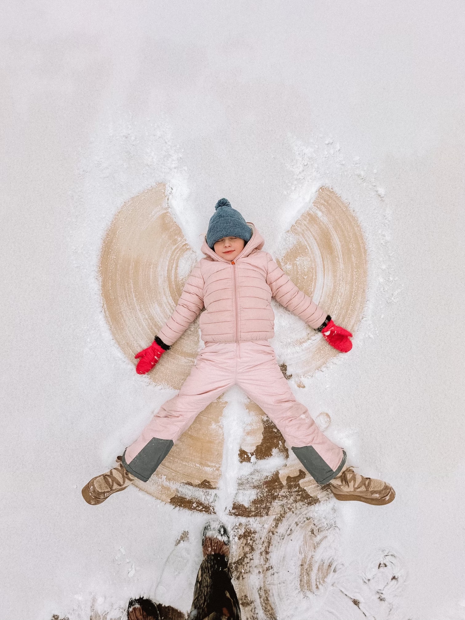 snow day outfit casey wiegand