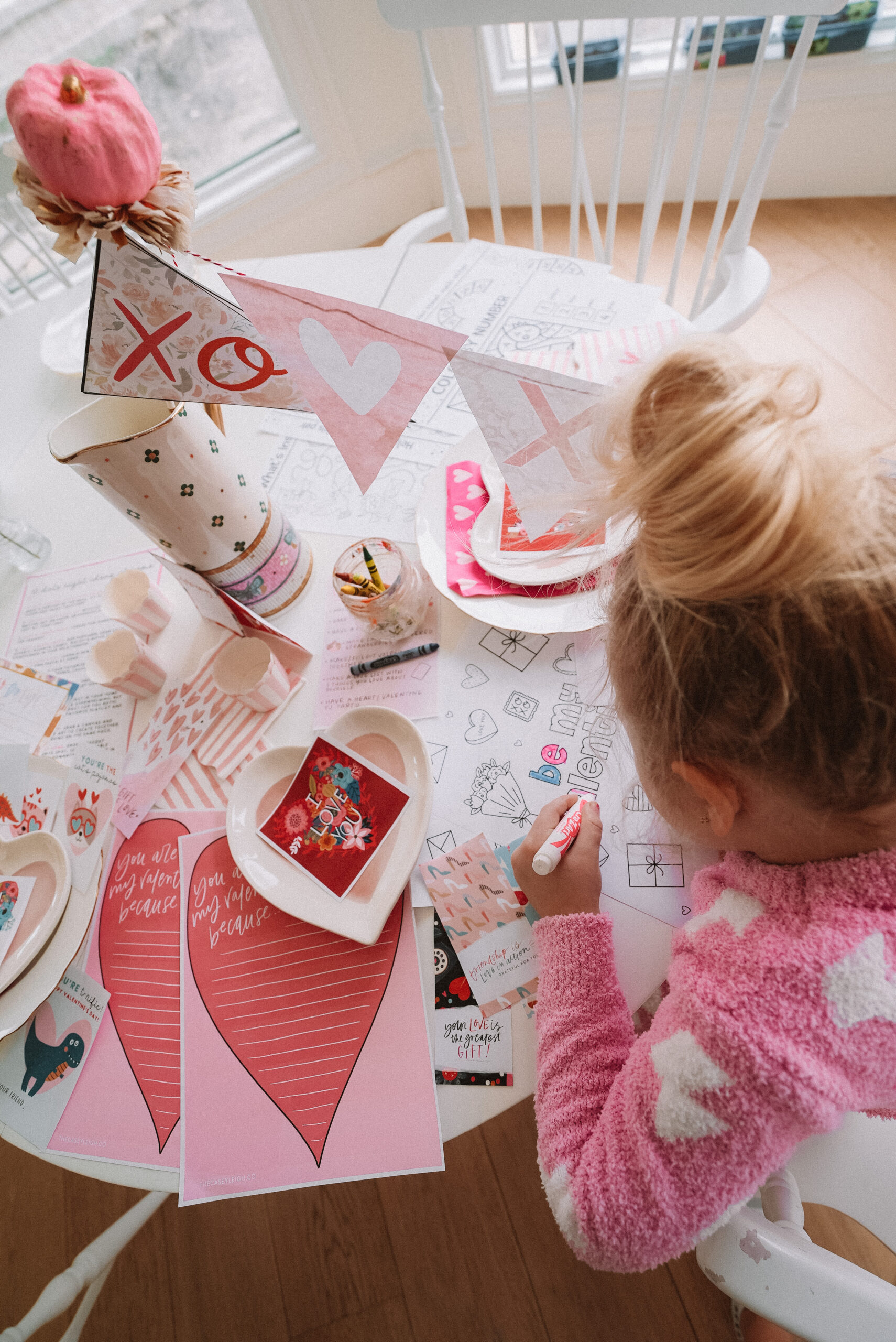 valentines art preschool