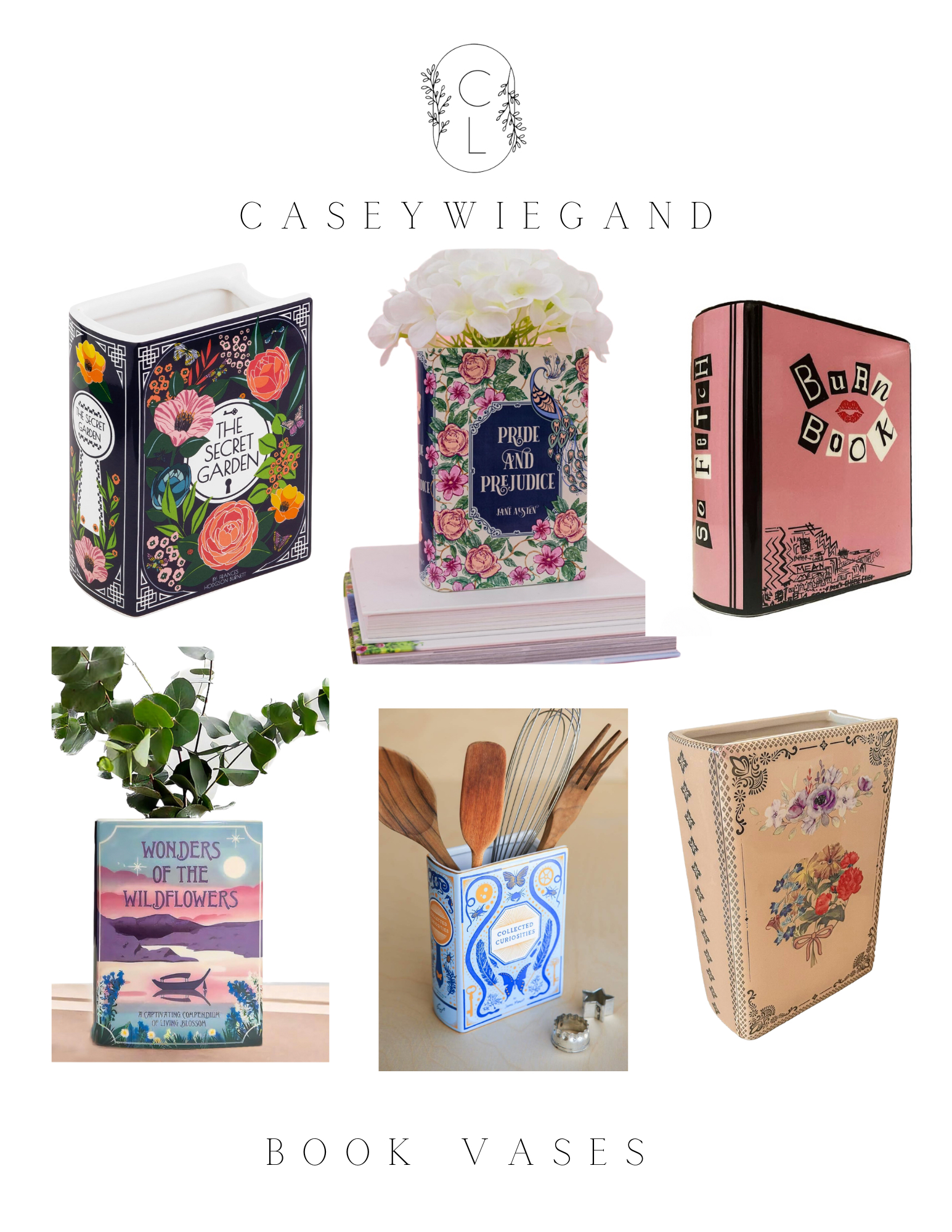 book vases amazon