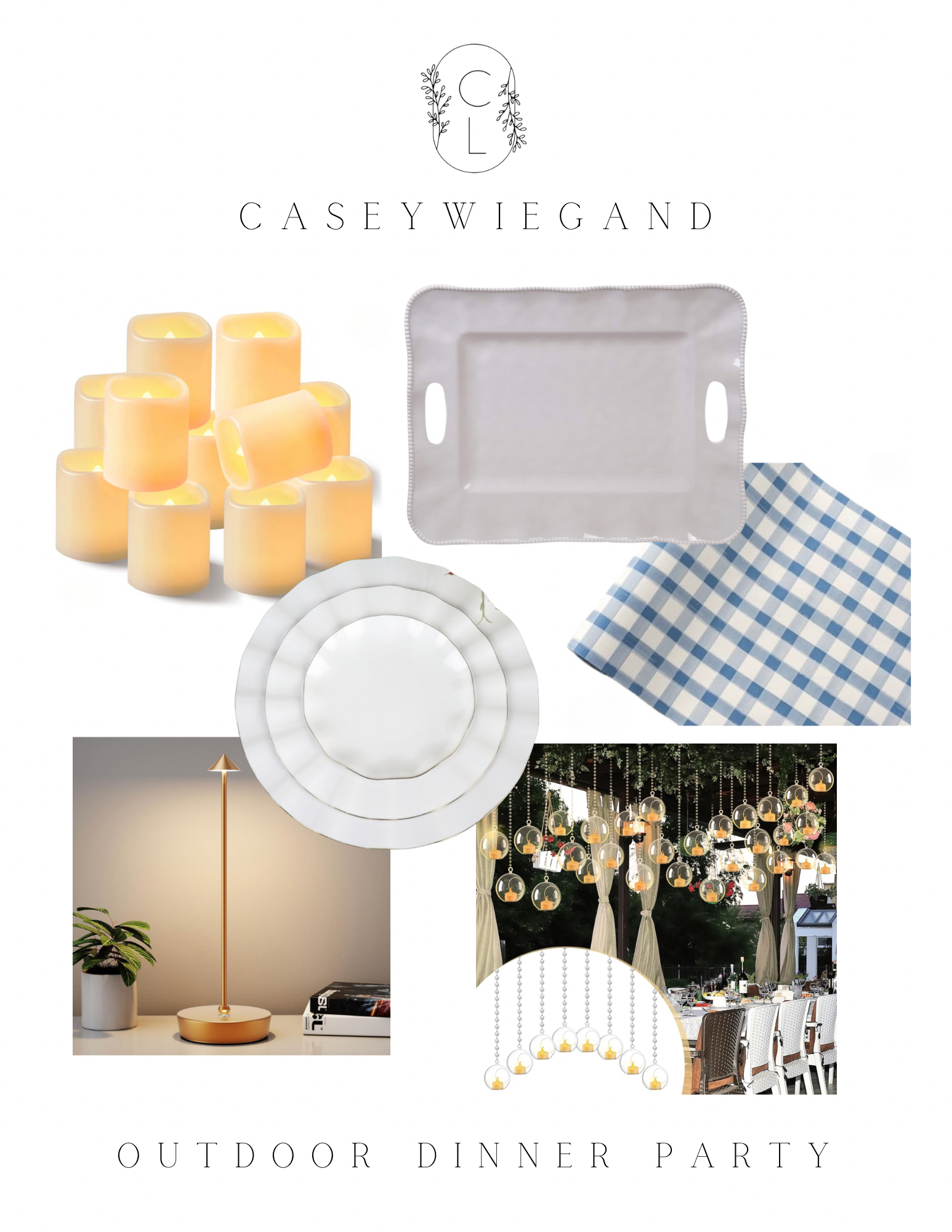 outdoor dinner party ideas amazon