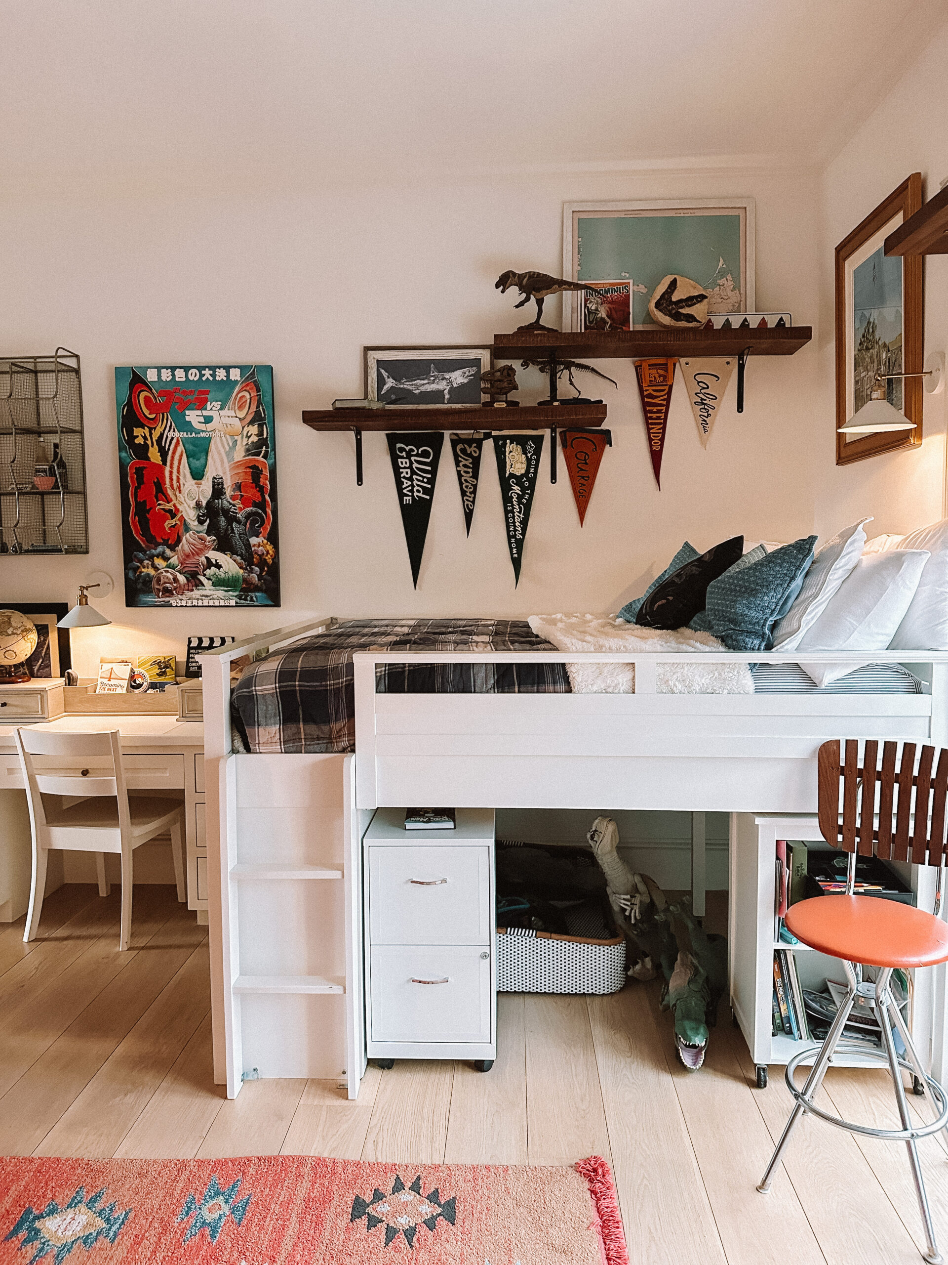 loft bed ideas for boys for kids 