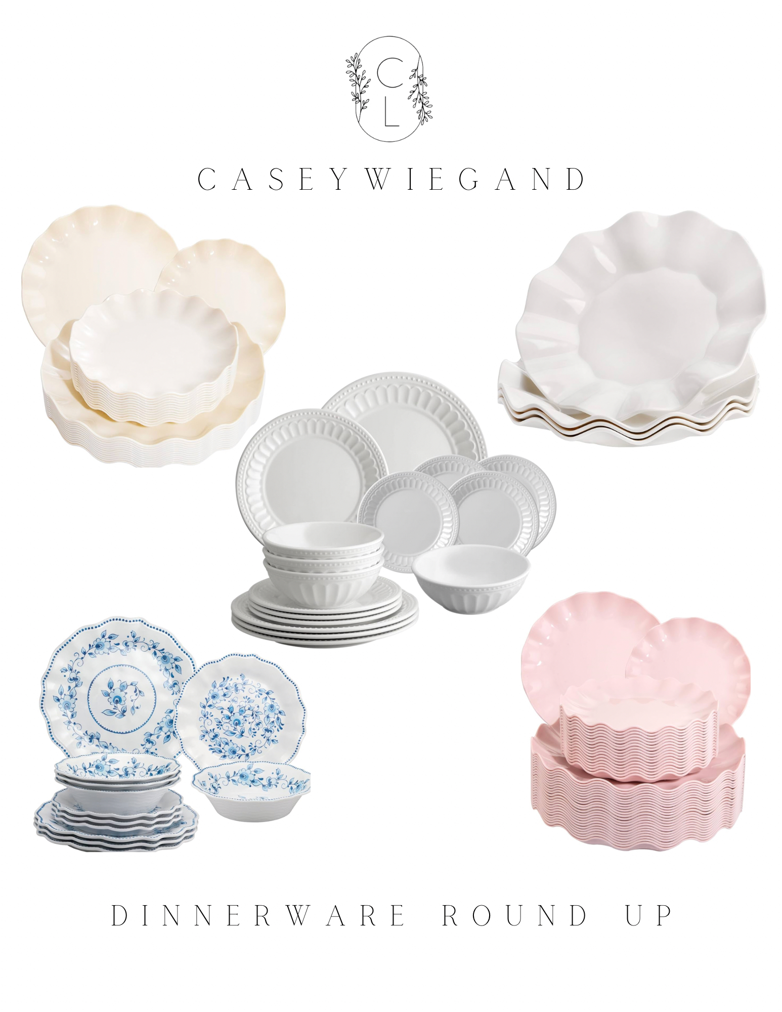 dinnerware sets amazon