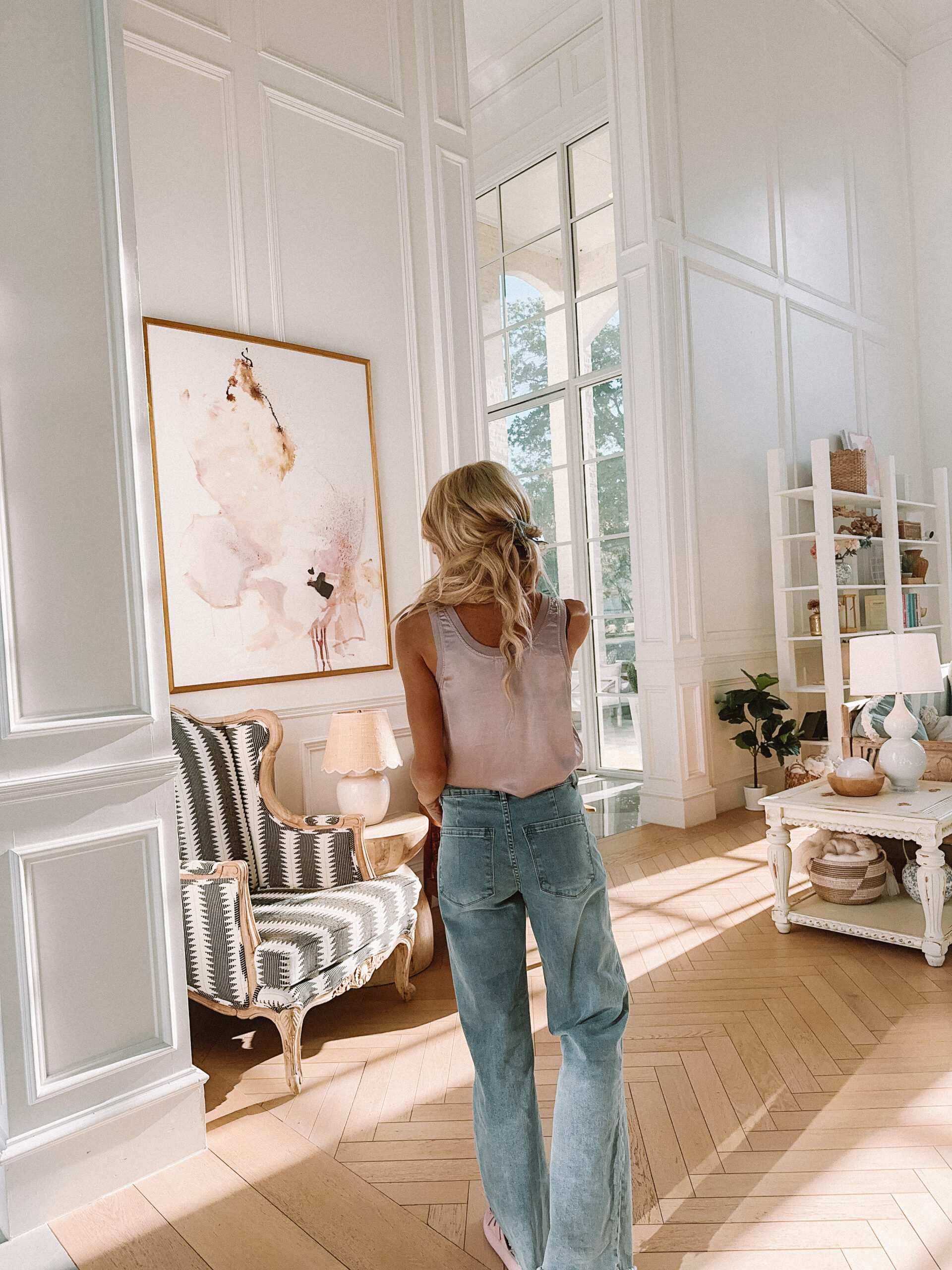 jeans outfit winter