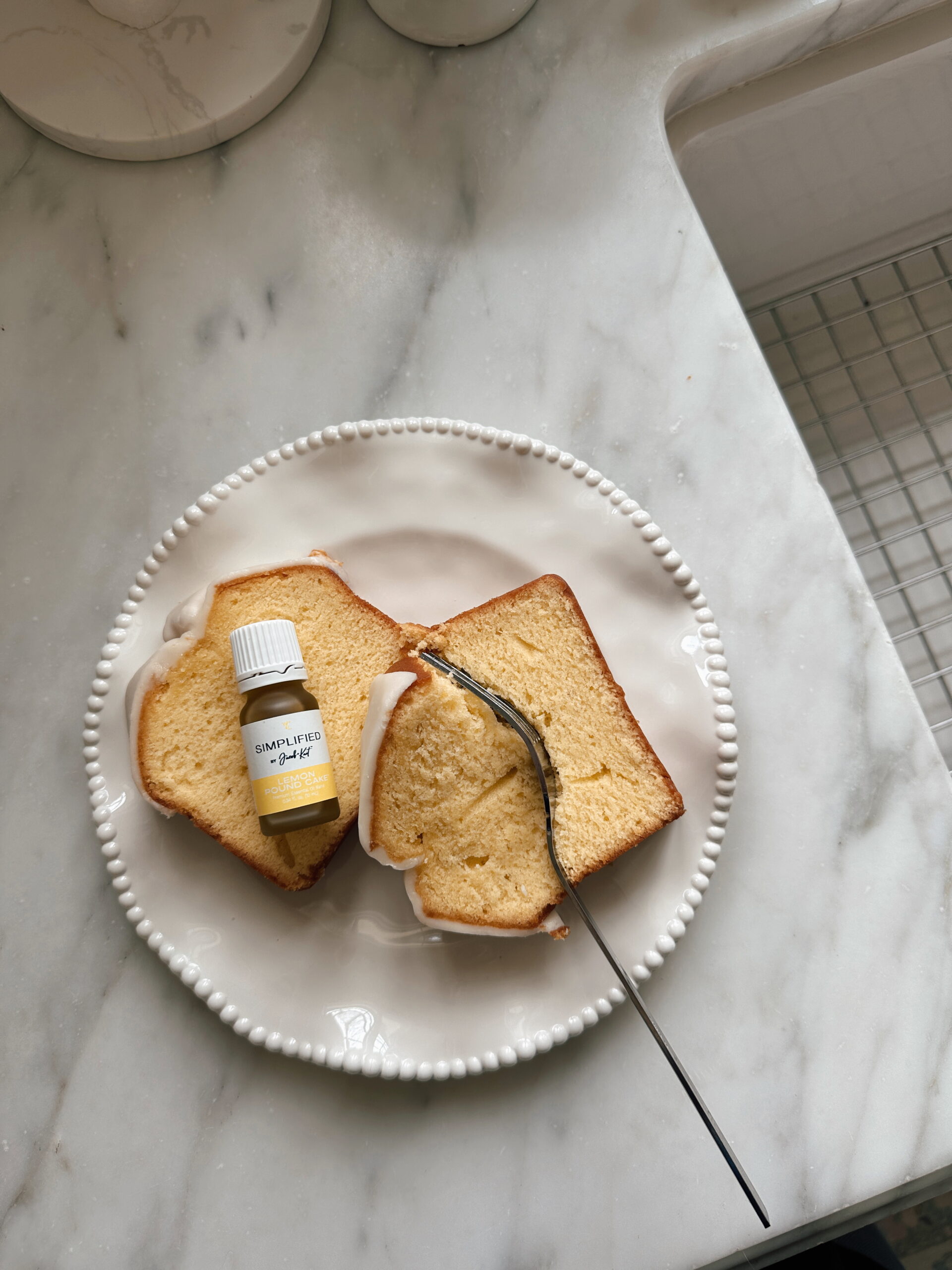 lemon pound cake new essential oils
