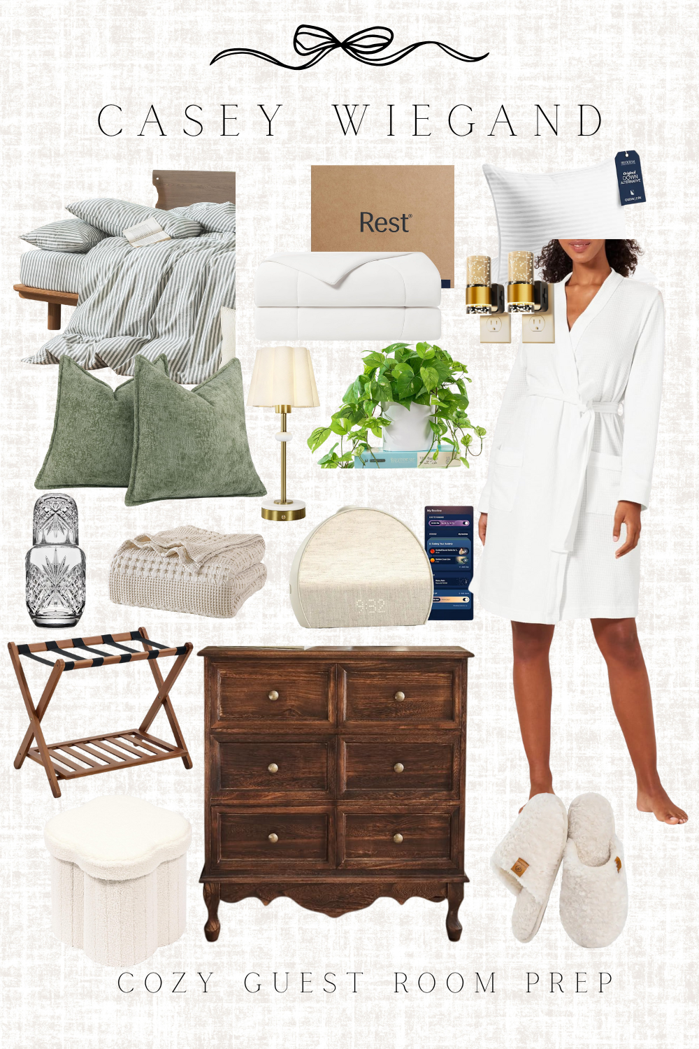 cozy guest room prep 
