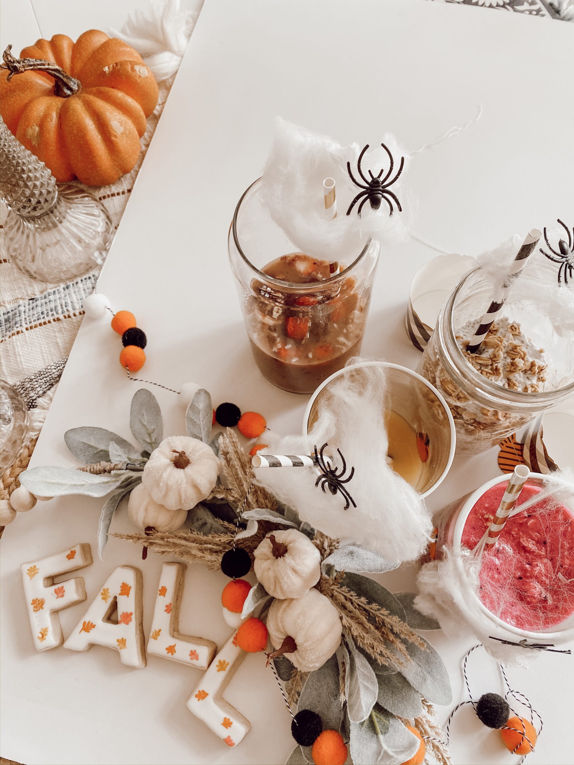 festive halloween drinks